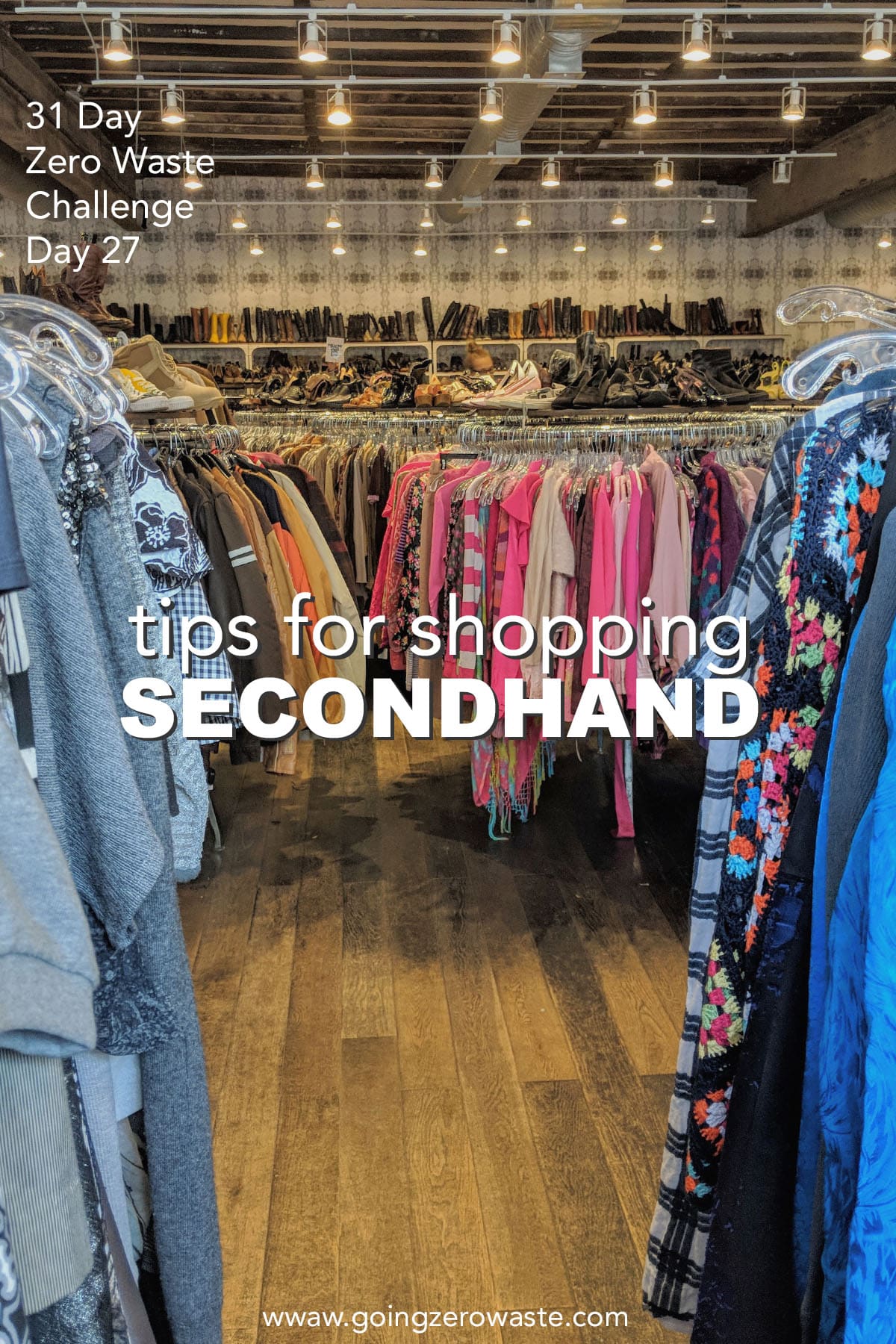 Ideas for Secondhand Buying – Day 27 of the Zero Waste Problem